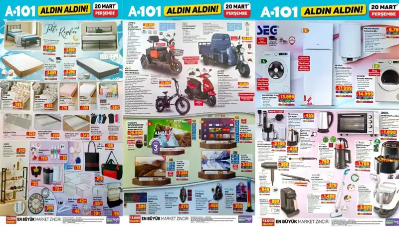 A101'de Bu Hafta Muazzam Fırsatlar: Airfryer’dan Gaming Ekipmanlarına Her Şey Sizleri Bekliyor!
