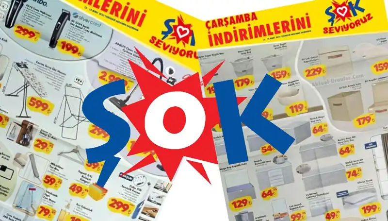 Dyson Saç Kurutma Makinesi ve Elektrikli Süpürge, ŞOK Aktüel Kataloğu'nda!