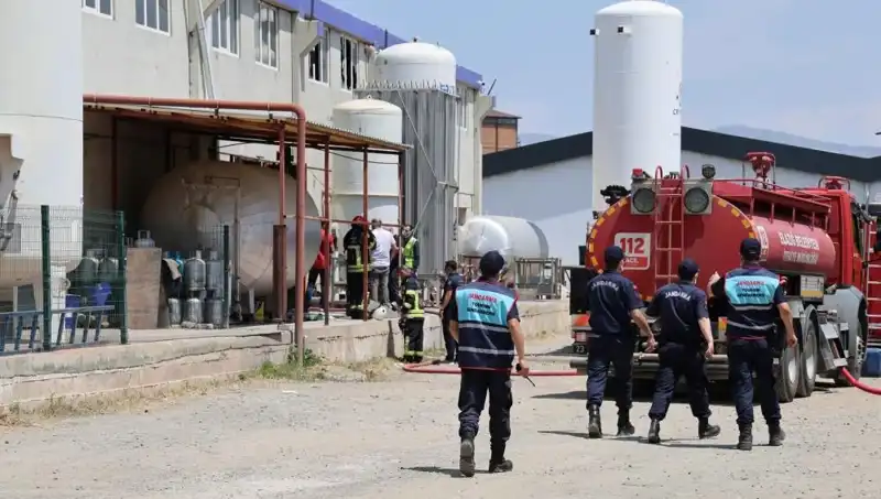 Elazığ'da Gaz Dolum Tesisinde Şok Edici Patlama! Yetkililer Açıklama Yaptı