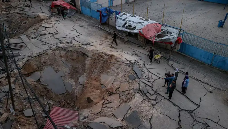 İsrail'in "Hamas Tüneli" İddiaları Çöküyor: Su Tahliye Hendekleri Ortaya Çıktı